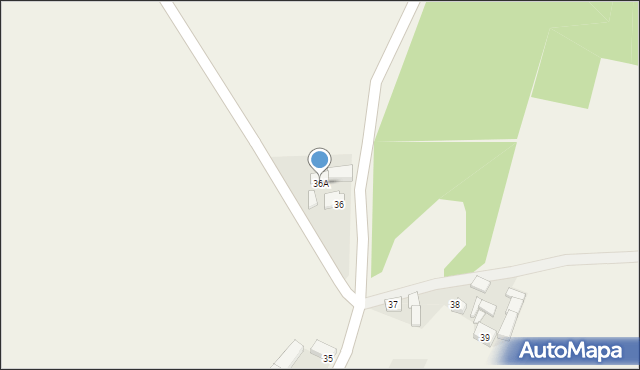 Datyń, Datyń, 36A, mapa Datyń