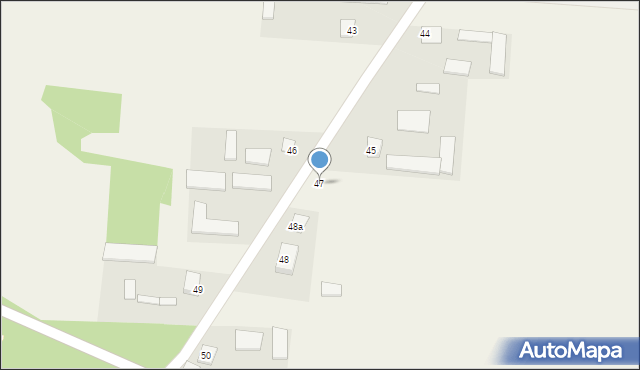 Dawidy, Dawidy, 47, mapa Dawidy