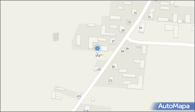 Dawidy, Dawidy, 97a, mapa Dawidy