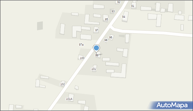 Dawidy, Dawidy, 99, mapa Dawidy