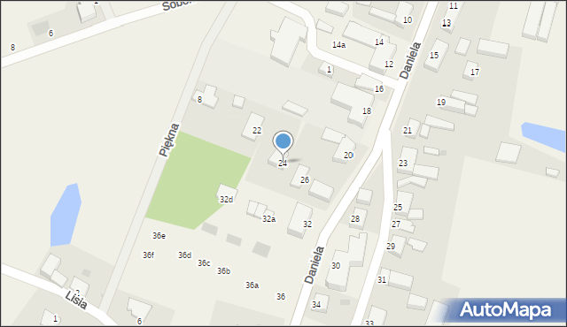 Dołuje, Daniela, 24, mapa Dołuje