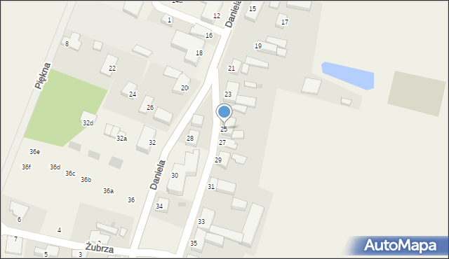 Dołuje, Daniela, 25, mapa Dołuje