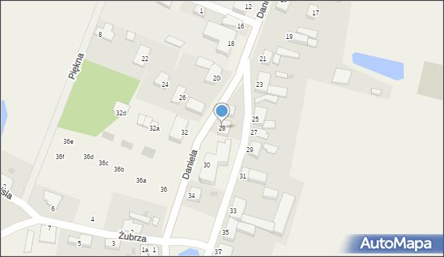 Dołuje, Daniela, 28, mapa Dołuje