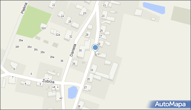 Dołuje, Daniela, 31, mapa Dołuje