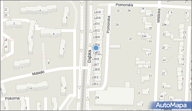 Elbląg, Dąbka Stanisława, płk., 138/1, mapa Elbląga