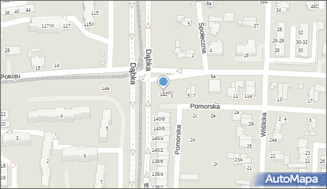 Elbląg, Dąbka Stanisława, płk., 142, mapa Elbląga