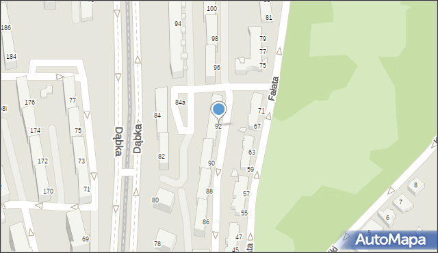 Elbląg, Dąbka Stanisława, płk., 92, mapa Elbląga