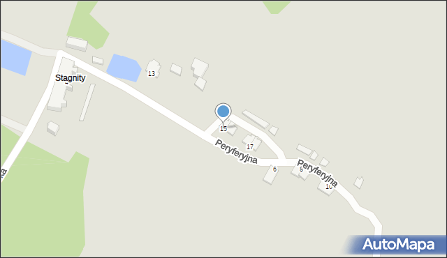 Elbląg, Daleka, 15, mapa Elbląga