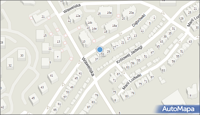 Gdańsk, Dąbrówki, 35, mapa Gdańska