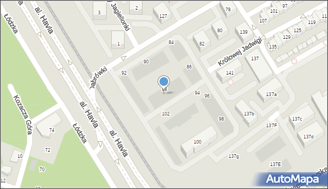 Gdańsk, Dąbrówki, 88, mapa Gdańska