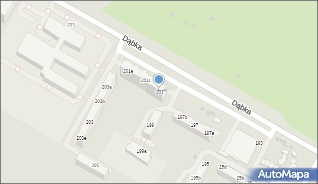 Gdynia, Dąbka Stanisława, płk., 201, mapa Gdyni