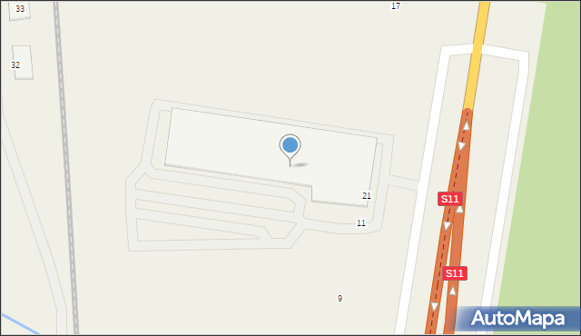 Golęczewo, Daimlera Gottlieba, 21, mapa Golęczewo