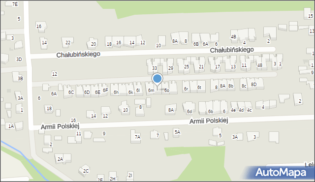 Grodzisk Mazowiecki, Daleka, 6n, mapa Grodzisk Mazowiecki