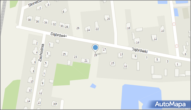 Grzebowilk, Dąbrówki, 19, mapa Grzebowilk