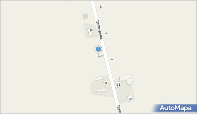 Jacewo, Dalkowska, 37, mapa Jacewo