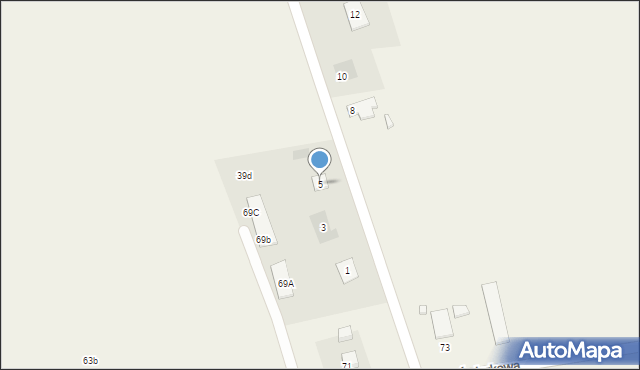 Jacewo, Dalkowska, 5, mapa Jacewo