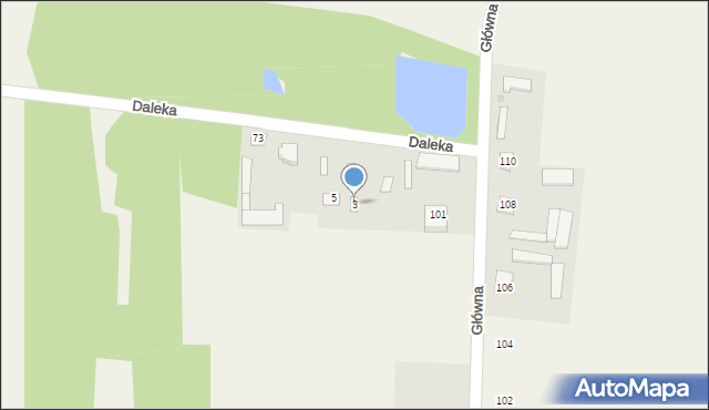 Jedlanka, Daleka, 3, mapa Jedlanka