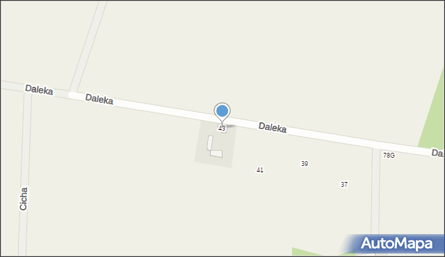 Jedlanka, Daleka, 43, mapa Jedlanka