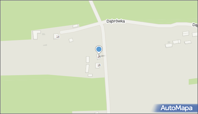 Kazimierz Dolny, Dąbrówka, 15, mapa Kazimierz Dolny