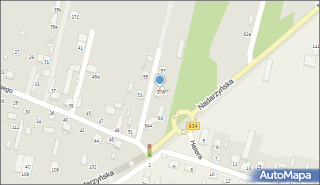 Kobyłka, Dąbrowskiego Henryka, gen., 57A, mapa Kobyłka