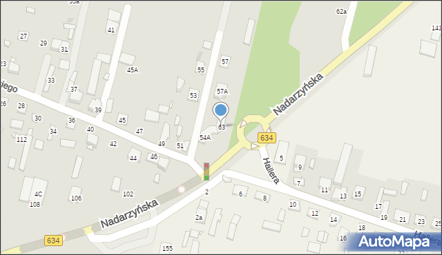 Kobyłka, Dąbrowskiego Henryka, gen., 63, mapa Kobyłka