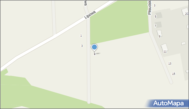 Kołczygłowy, Daleka, 4, mapa Kołczygłowy