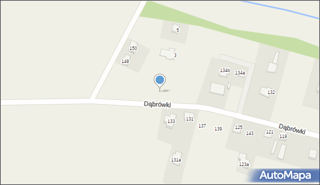 Koszęcin, Dąbrówki, 140, mapa Koszęcin