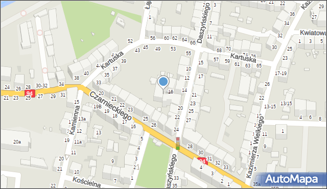 Legnica, Daszyńskiego Ignacego, 18A, mapa Legnicy