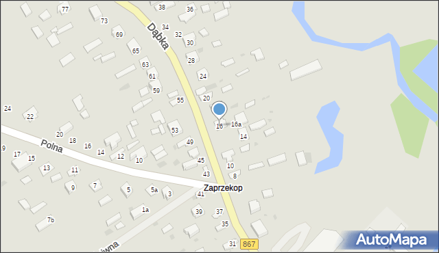 Lubaczów, Dąbka Stanisława, płk., 16, mapa Lubaczów