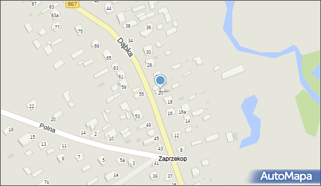 Lubaczów, Dąbka Stanisława, płk., 20, mapa Lubaczów