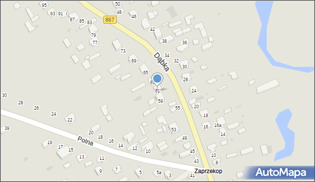 Lubaczów, Dąbka Stanisława, płk., 61, mapa Lubaczów