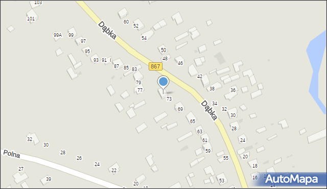 Lubaczów, Dąbka Stanisława, płk., 75, mapa Lubaczów