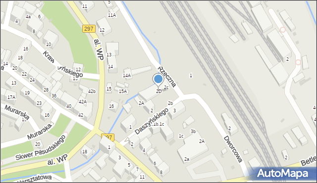 Lwówek Śląski, Daszyńskiego Ignacego, 2D, mapa Lwówek Śląski