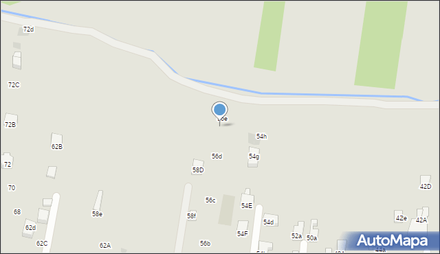 Myślenice, Dąbrowskiego Henryka, gen., 56h, mapa Myślenice