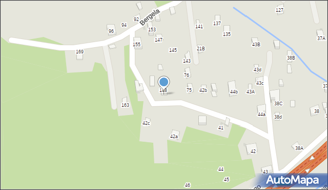 Myślenice, Daszyńskiego Ignacego, 148, mapa Myślenice