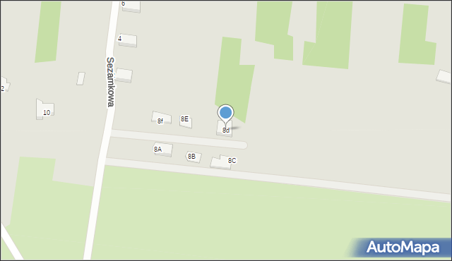 Myślibórz, Daszyńskiego Ignacego, 8d, mapa Myślibórz