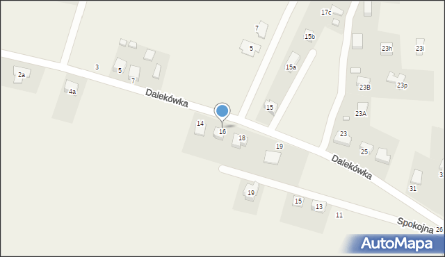 Myszkowice, Dalekówka, 17, mapa Myszkowice