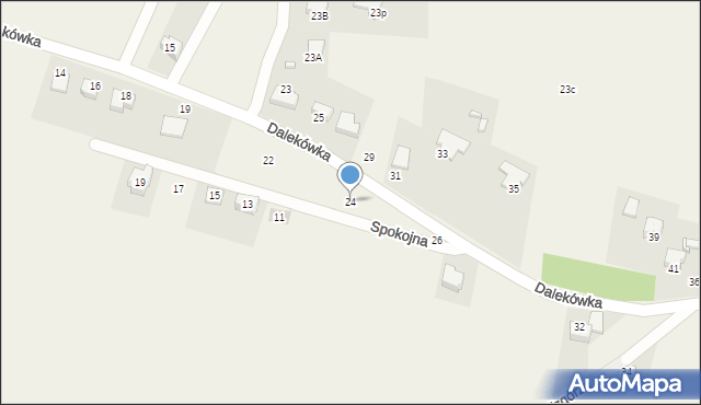 Myszkowice, Dalekówka, 24, mapa Myszkowice