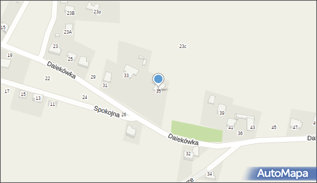 Myszkowice, Dalekówka, 35, mapa Myszkowice