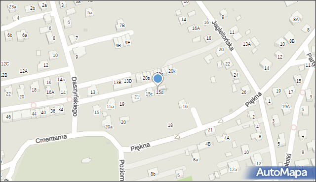 Niepołomice, Daszyńskiego Ignacego, 25, mapa Niepołomice