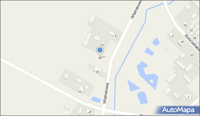 Nowy Dwór, Dąbrowska, 48, mapa Nowy Dwór