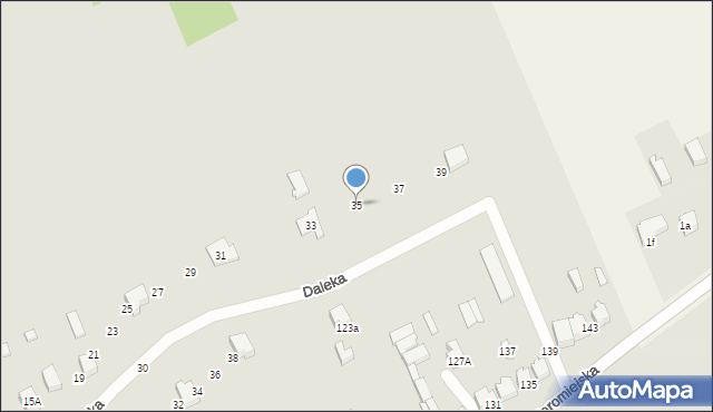 Opoczno, Daleka, 35, mapa Opoczno