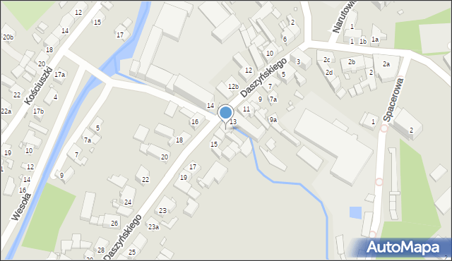 Paczków, Daszyńskiego Ignacego, 15a, mapa Paczków
