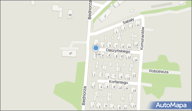 Piekary Śląskie, Daszyńskiego Ignacego, 2, mapa Piekary Śląskie