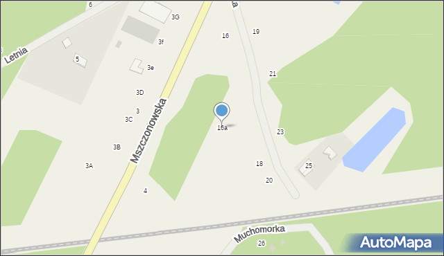 Piotrkowice, Daleka, 16a, mapa Piotrkowice