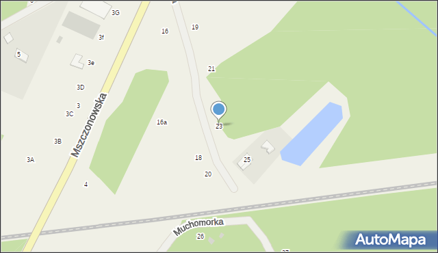 Piotrkowice, Daleka, 23, mapa Piotrkowice