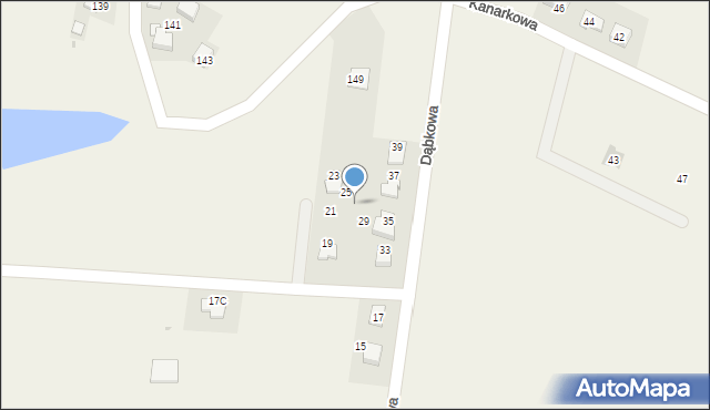 Pniówek, Dąbkowa, 27, mapa Pniówek