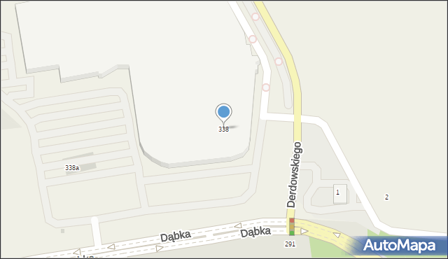 Pogórze, Dąbka Stanisława, płk., 338, mapa Pogórze