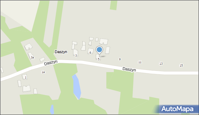 Połaniec, Daszyn, 7, mapa Połaniec