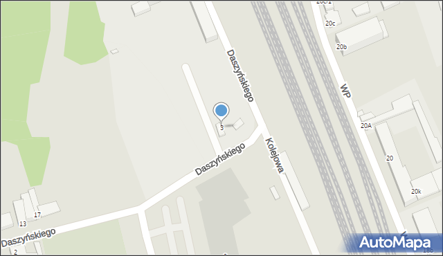 Prabuty, Daszyńskiego Ignacego, 3, mapa Prabuty